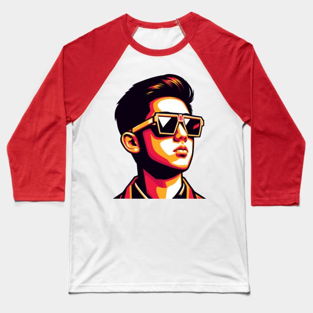 Rich Brian #3 Baseball T-Shirt by Review SJW Podcast